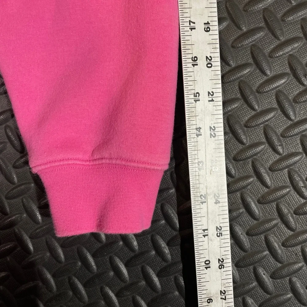 Kate Lord Golf Hot Pink Abbey Springs Full Zip Quilted Sweater‎ Women Size Large